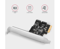 AXAGON Kontroler PCIe 4x wewnętrzny port SATA 6G - 1212043 - zdjęcie 2